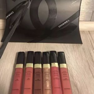 Chanel sample lip gloss gift set